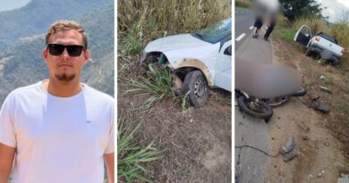 Quem era o jovem de 26 anos morto em acidente entre carro e moto na BR 259 em Colatina