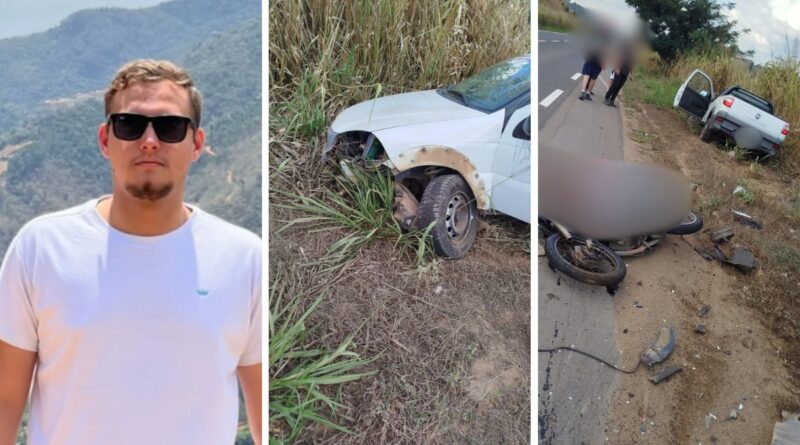 Quem era o jovem de 26 anos morto em acidente entre carro e moto na BR 259 em Colatina