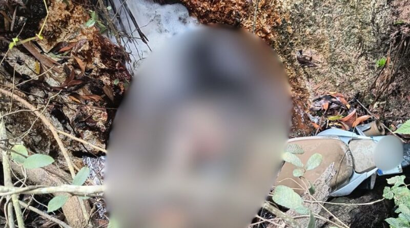 Homem é encontrado morto ao lado de moto dentro de córrego em Jaguaré