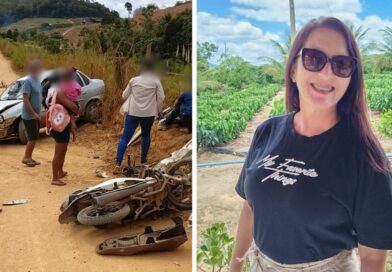 Mulher morta em acidente de moto em Vila Valério era agente de saúde e levava neto na garupa