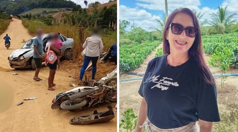 Mulher morta em acidente de moto em Vila Valério era agente de saúde e levava neto na garupa