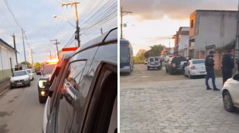 Polícia faz buscas e prende homens em investigação de triplo homicídio em São Mateus