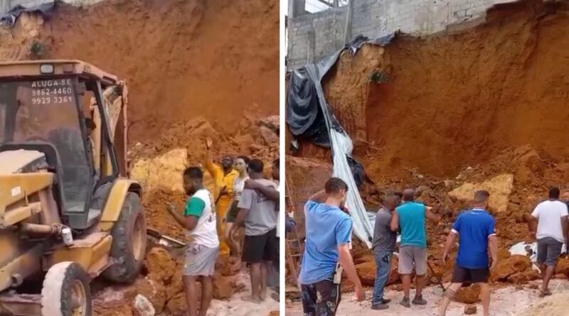 Soterramento em obra de distribuidora mata quatro pessoas no ES