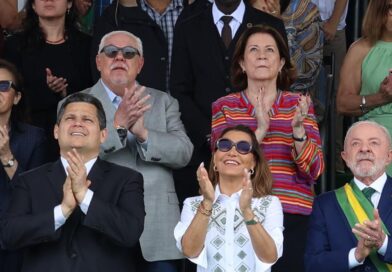 Começa o desfile cívico-militar do Dia da Independência em Brasília