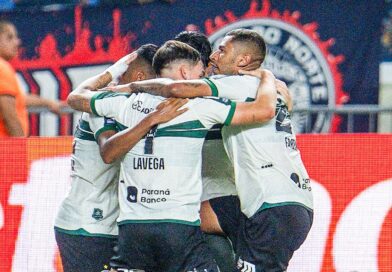 De virada, Coritiba vence Remo no fim da 25ª rodada do Brasileirão