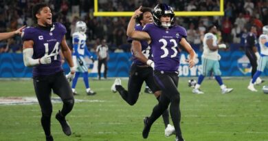 No último segundo, Baltimore Ravens batem Dallas Cowboys no Rio