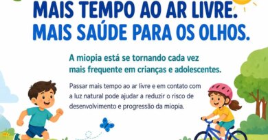 Oftalmologistas alertam para uso de telas e a miopia em crianças