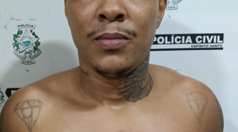 Réu por assassinato em Montanha que fugiu de delegacia em São Mateus é preso na Serra