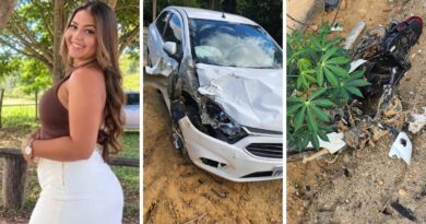 Acidente entre carro e moto mata jovem de 24 anos em São Gabriel da Palha; vídeo mostra colisão